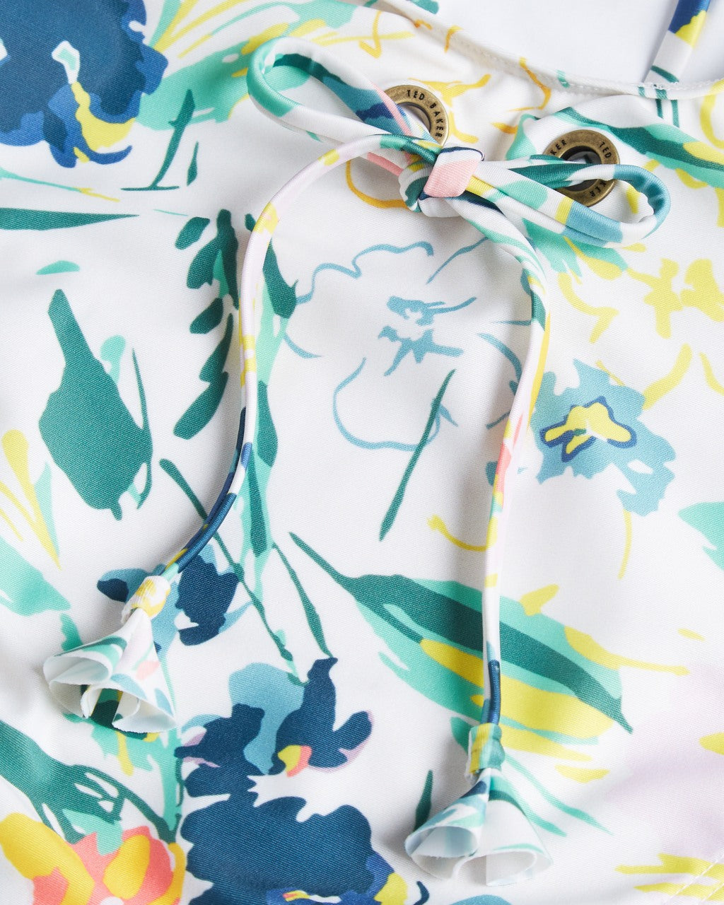 Ted Baker Gulnur Ολόσωμο Μαγιό: Λευκό – πλαϊνή όψη