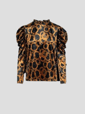 Anonyme Top Velvet Circle Thorne in Shine – alternate view