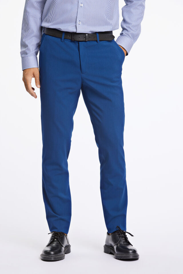Lindbergh Einfarbiger Anzug in Slim-Fit: Blau – Produktansicht
