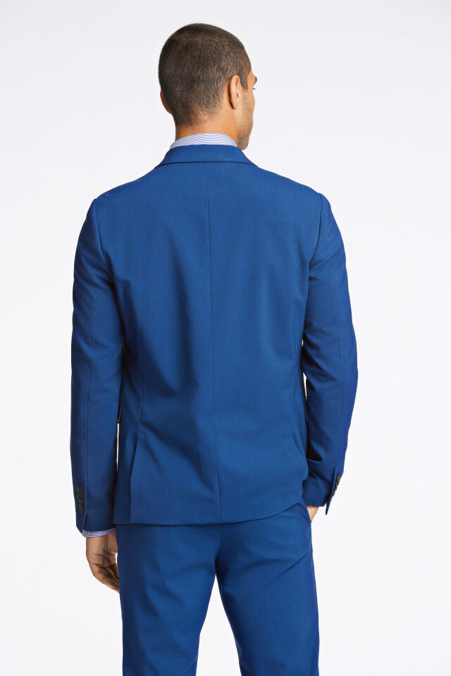Lindbergh Einfarbiger Anzug in Slim-Fit: Blau – alternative Ansicht