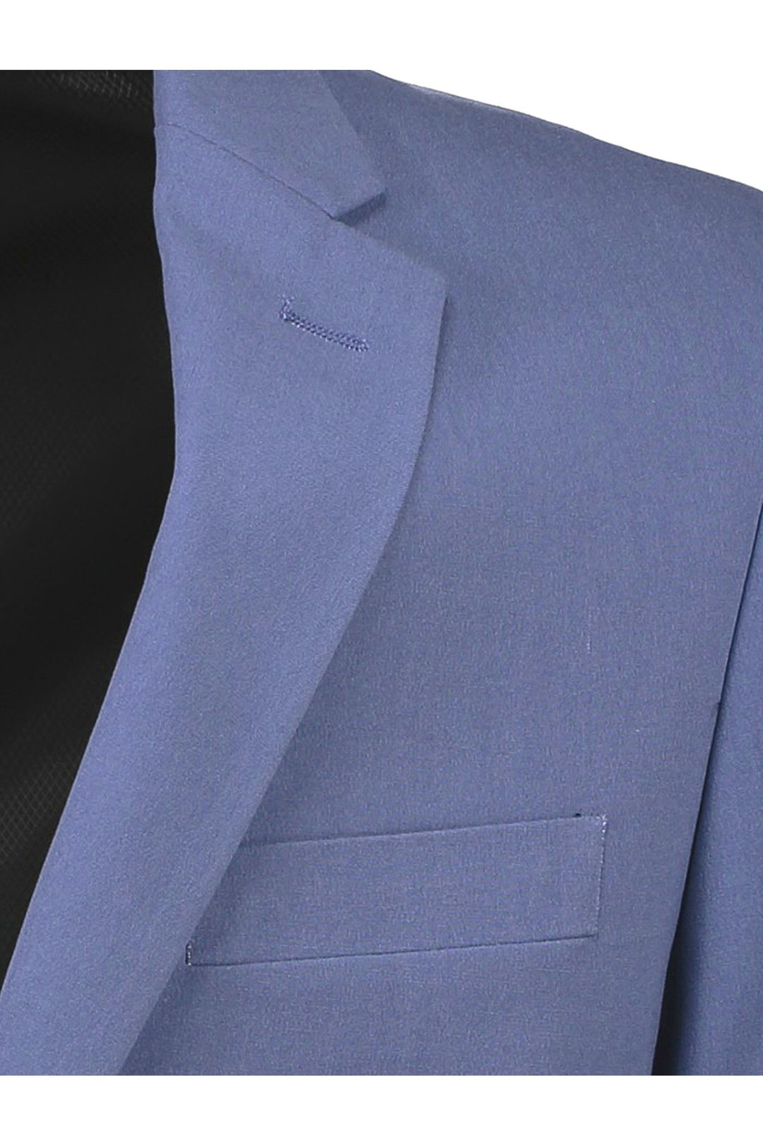 Traje liso Lindbergh de corte entallado: Azul cielo – vista lifestyle
