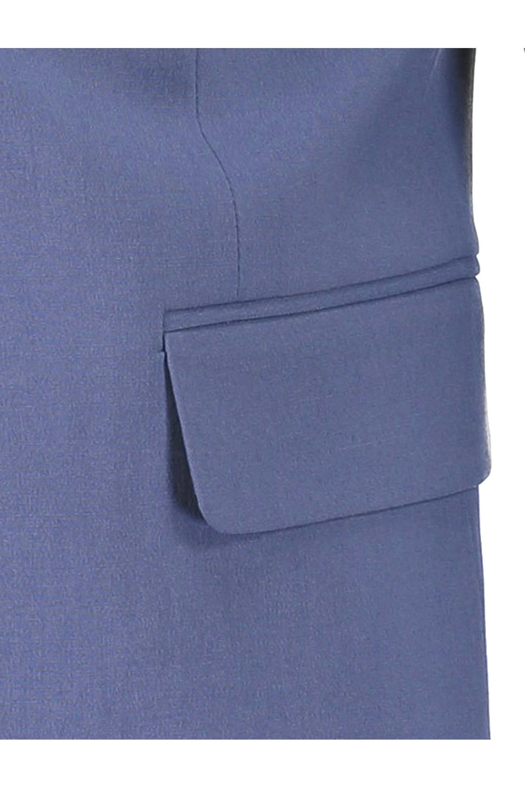 Traje liso Lindbergh de corte entallado: Azul cielo – vista lifestyle