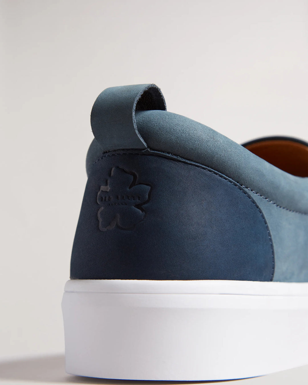 Ted Baker Simmon Nubuck Κάζουαλ Ελαστικά Trainers | Σκούρο Μπλε