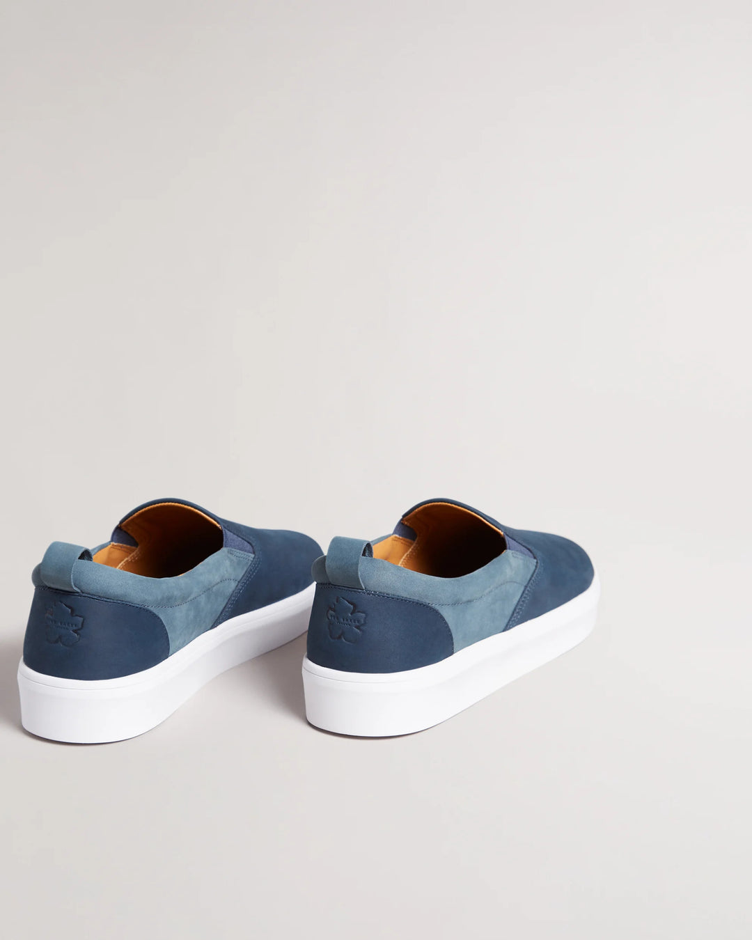 Ted Baker Simmon Nubuck Κάζουαλ Ελαστικά Trainers | Σκούρο Μπλε