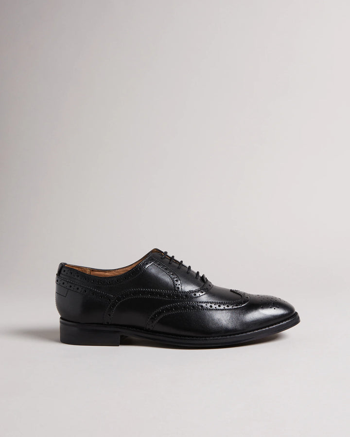 Ted Baker Amaiss Επίσημα Δερμάτινα Brogue Υποδήματα | Μαύρο