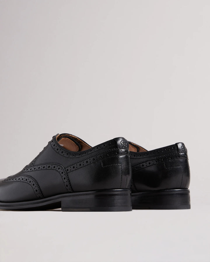 Ted Baker Amaiss Επίσημα Δερμάτινα Brogue Υποδήματα | Μαύρο
