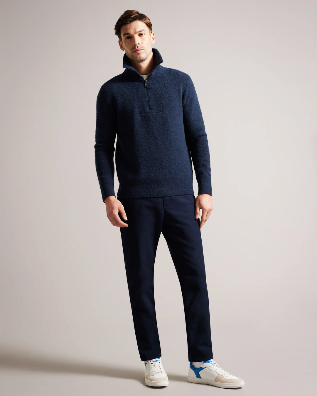 Ted Baker Barkerl Δερμάτινα και Σουέντ Υποδήματα | Μπλε