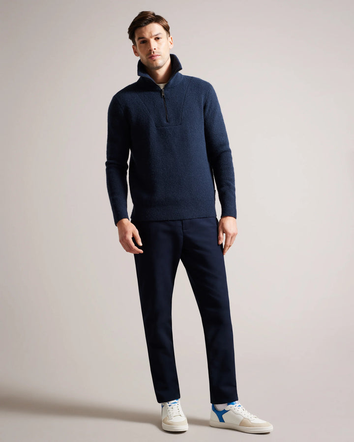 Ted Baker Barkerl Δερμάτινα και Σουέντ Υποδήματα | Μπλε