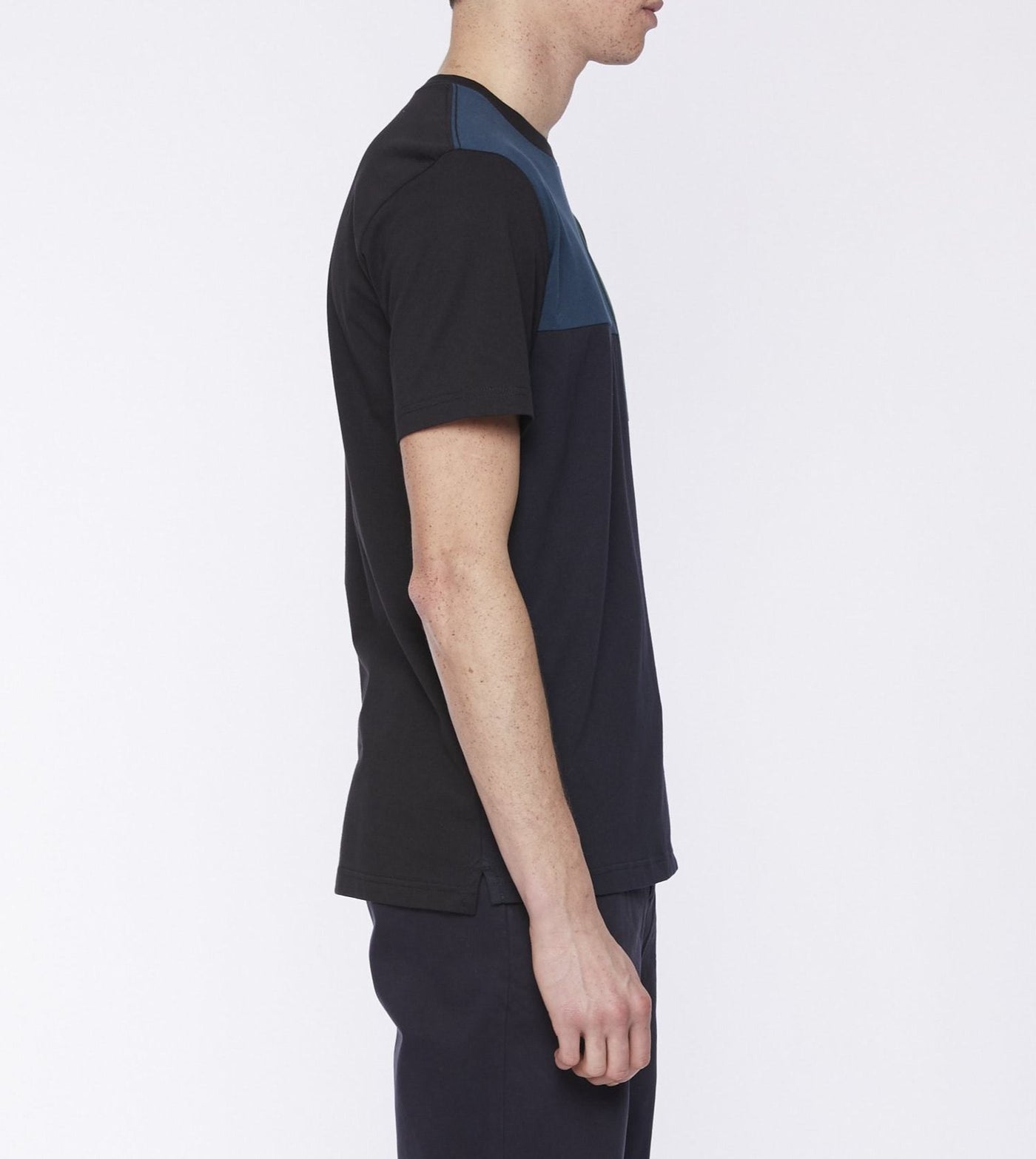 Paul Smith T-shirt Οργανικό Βαμβάκι Κανονική Εφαρμογή | Μαύρο