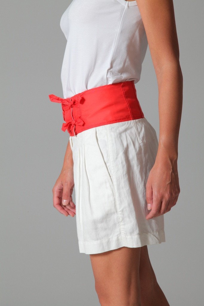 Armani Jeans Women's Shorts Armani Jeans Shorts | WHITE / RED