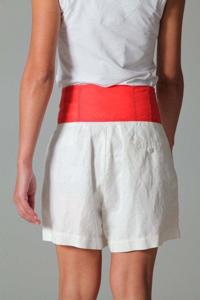Armani Jeans Women's Shorts Armani Jeans Shorts | WHITE / RED