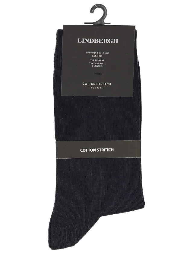 Lindbergh Ελαστικές Βαμβακερές Κάλτσες | Σκούρο Μπλε