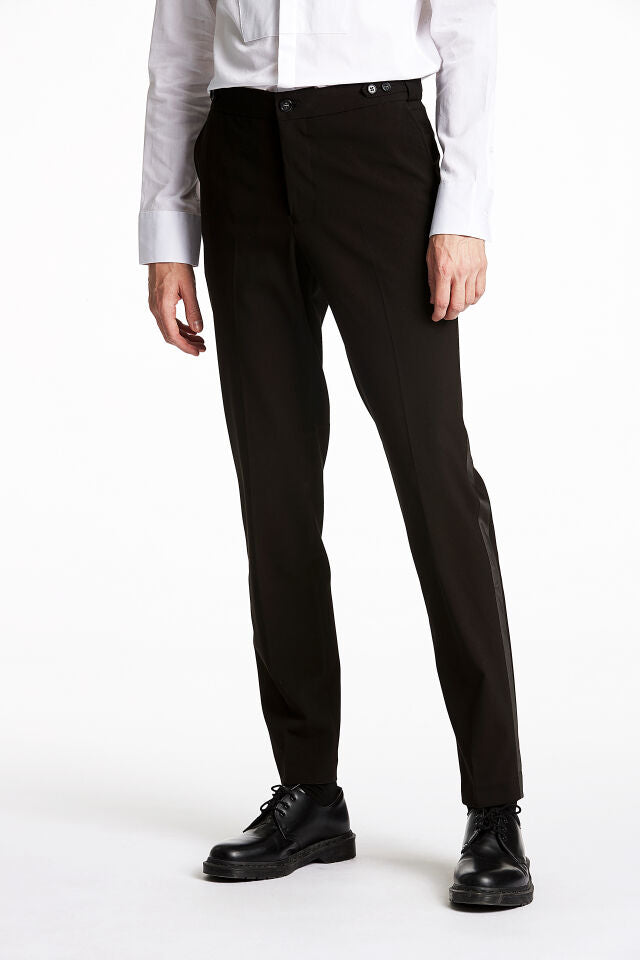 Lindbergh Ελαστικό Ταξίντο Κοστούμι Slim Fit | Μαύρο