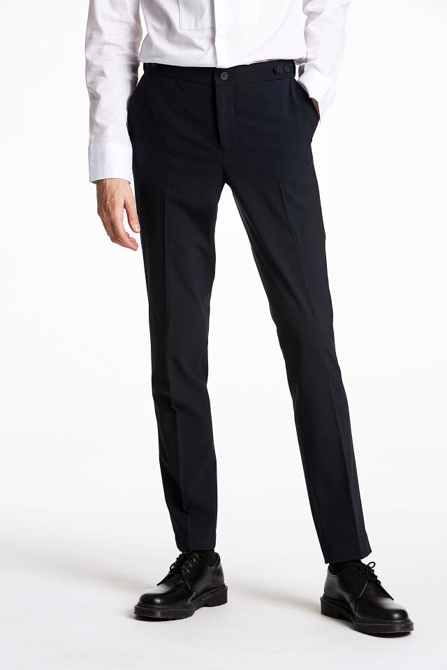 Lindbergh Ελαστικό Ταξίντο Κοστούμι Slim Fit | Σκούρο Μπλε