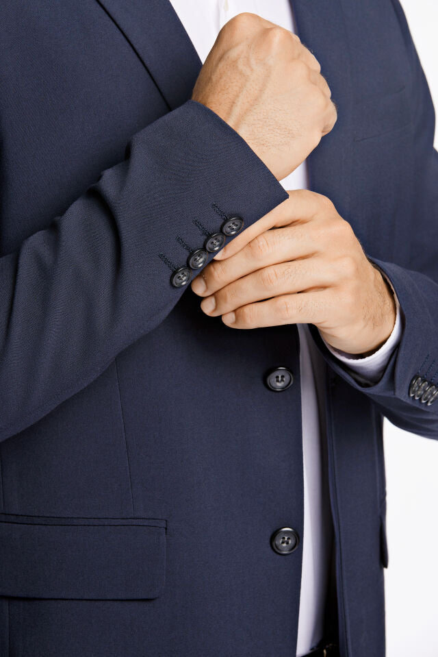 Lindbergh Κοστούμι Slim Fit | Σκούρο Μπλε