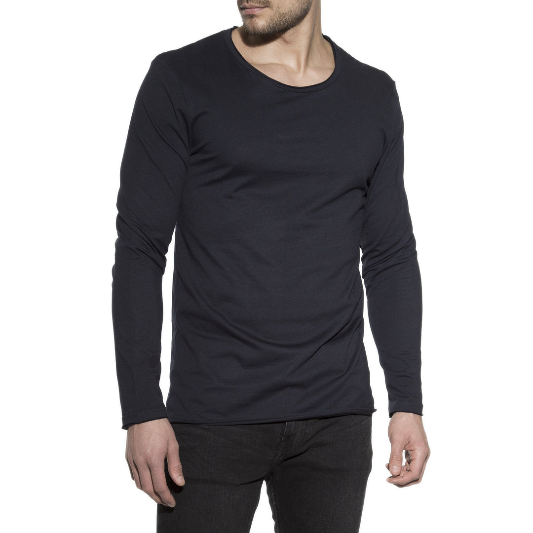 Bread & Boxers Men's Underwear Bread & Boxers Men's Underwear Long Sleeve Relaxed | DARK NAVY