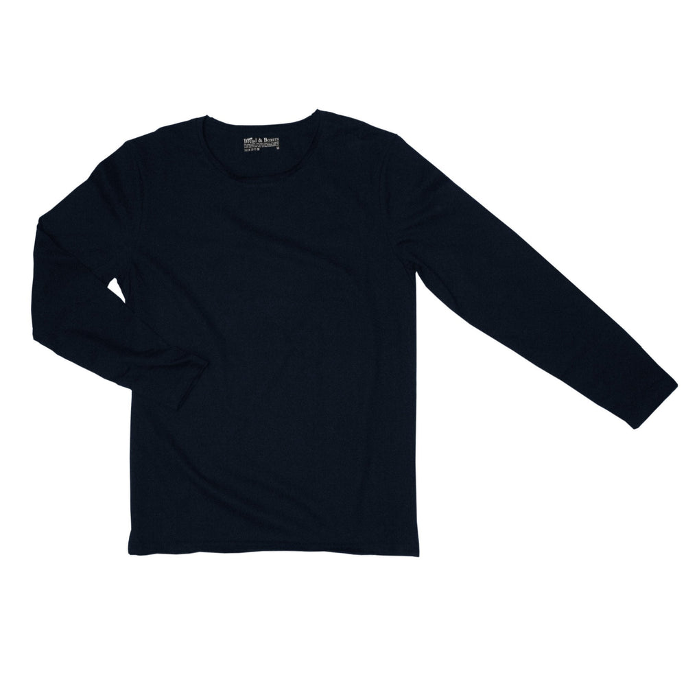 Bread & Boxers Men's Underwear Bread & Boxers Men's Underwear Long Sleeve Relaxed | DARK NAVY