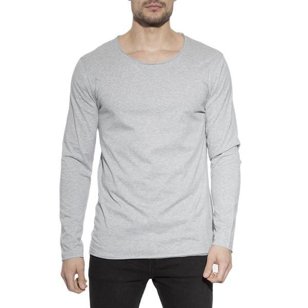 Bread & Boxers Men's Underwear Bread & Boxers Men's Underwear Long Sleeve Relaxed | GREY