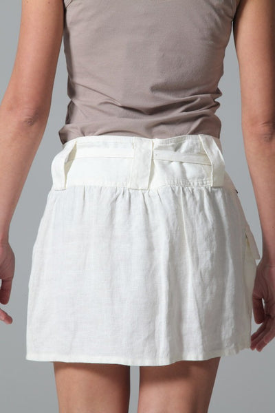 Burberry Women's Skirt Burberry Skirt Linen | WHITE