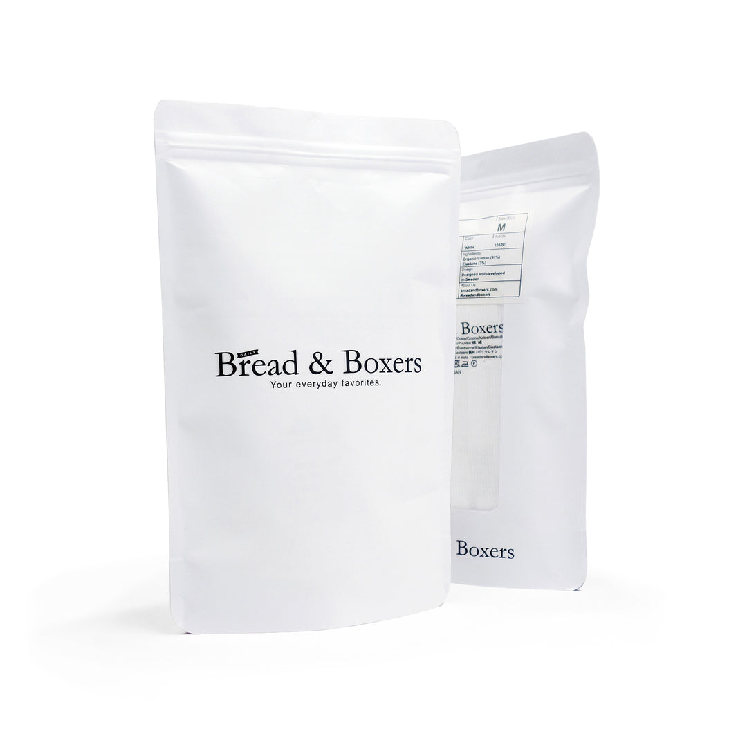 T-shirt à col rond pour homme « Relaxed » de Bread &amp; Boxers | BLANC