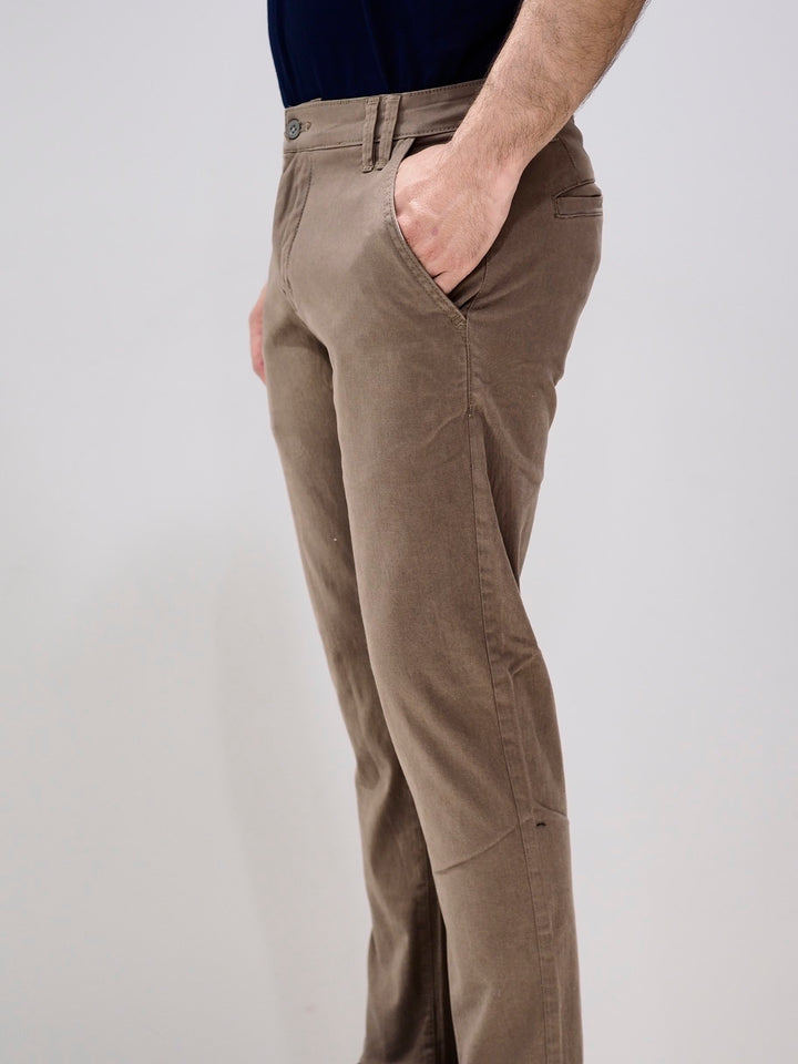 Shine Original Chino Παντελόνι Στενή Γραμμή: Μπεζ – λεπτομέρεια