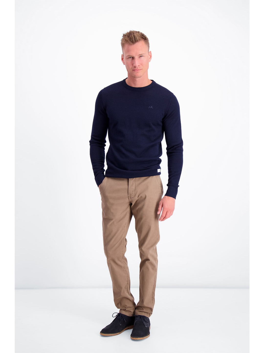 Shine Original Chino Παντελόνι Στενή Γραμμή: Μπεζ – lifestyle προβολή