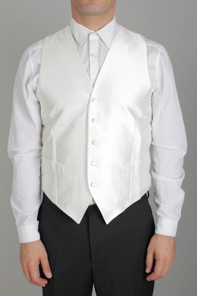 Cerruti 1881 Men's Waistcoat Cerruti 1881 Waistcoat | WHITE