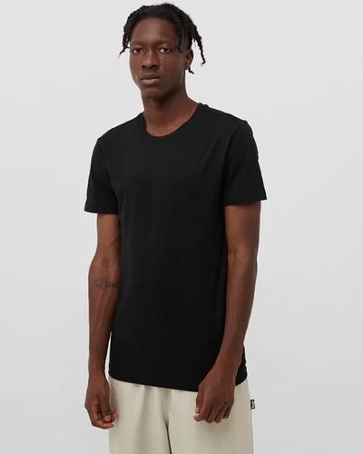 Ralph Lauren Slim Μπλουζάκι Λαιμόκοψη Πακέτο των 3 | Μαύρο