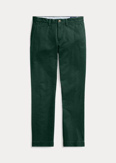 Ralph Lauren Slim-Fit Twill Ελαστικό Παντελόνι | Πράσινο