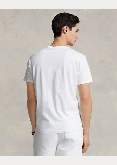 Ralph Lauren Classic Fit Polo Sport Τζέρσει T-Shirt | Λευκό
