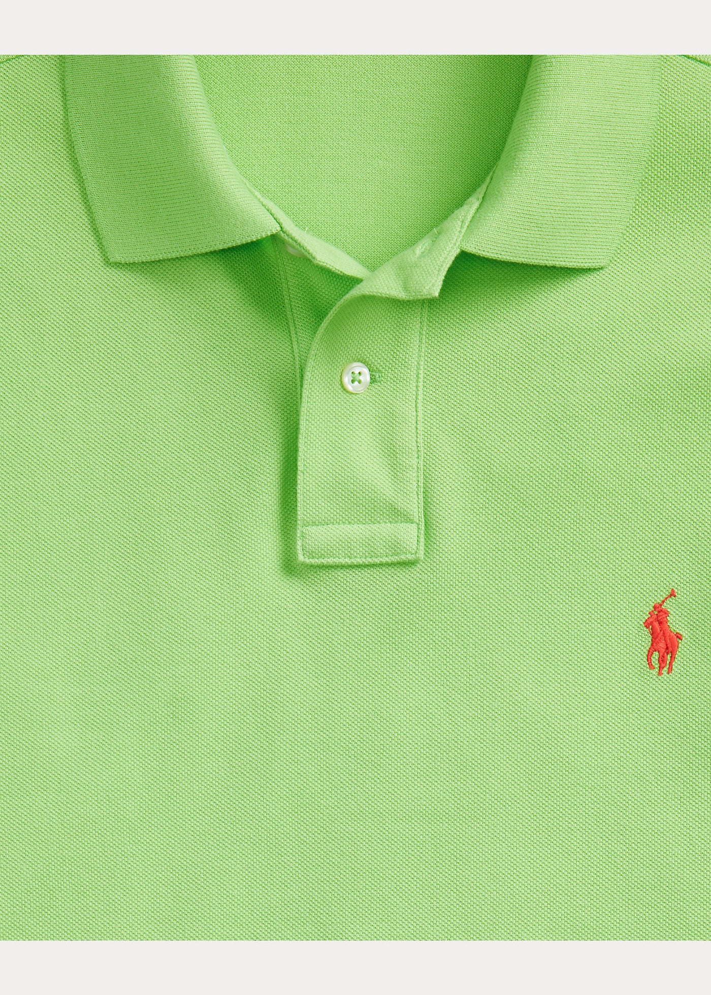 Ralph Lauren Custom Slim Fit Πόλο | Λαχανί