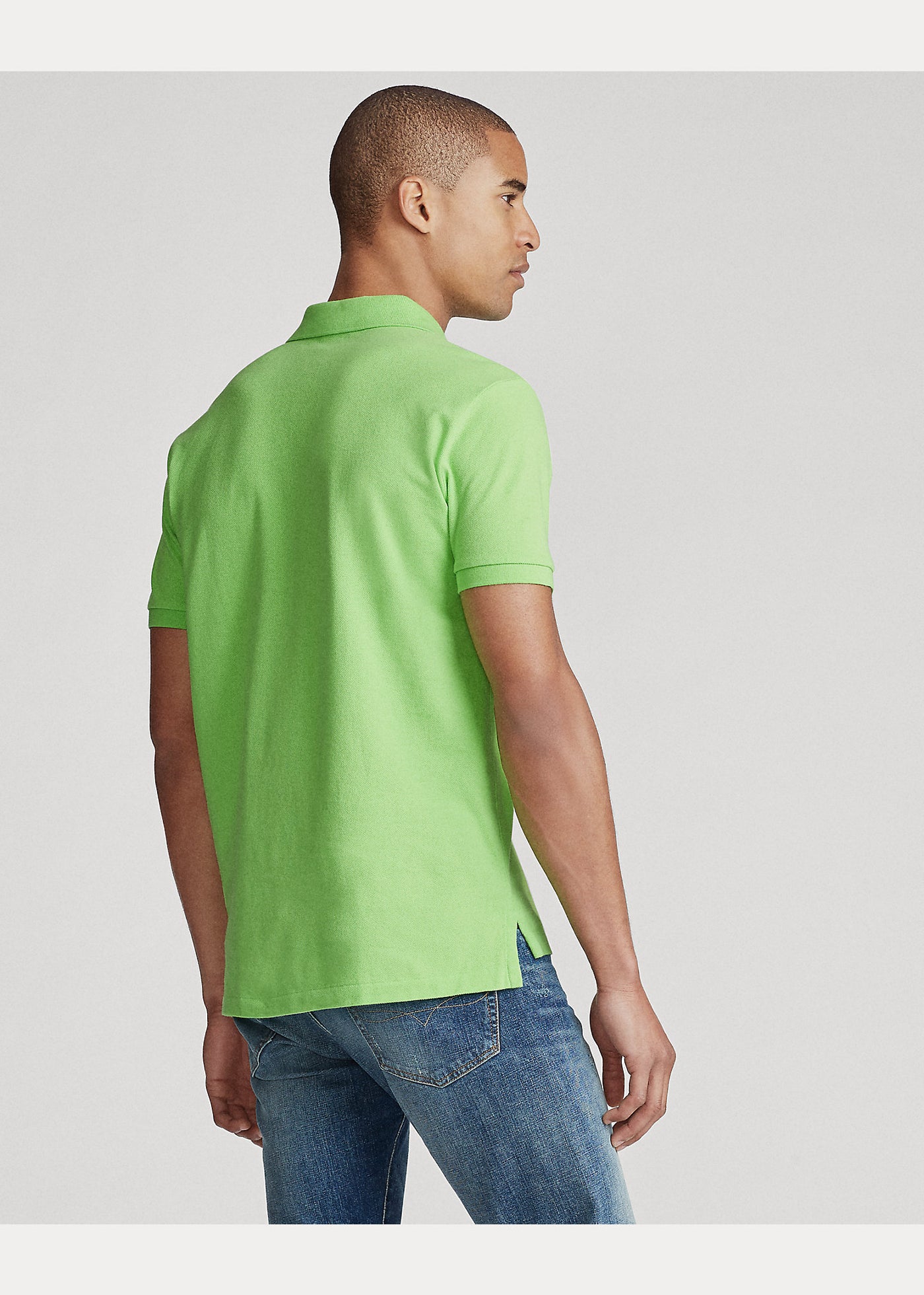 Ralph Lauren Custom Slim Fit Πόλο | Λαχανί
