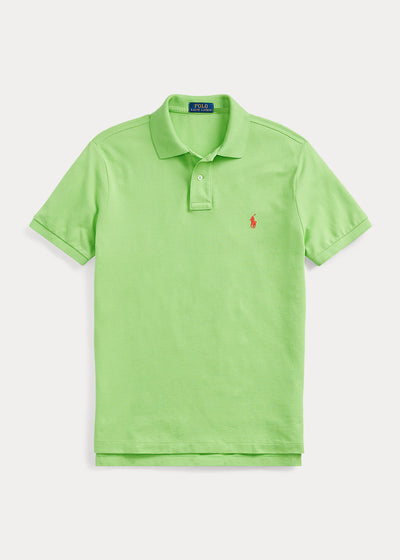 Ralph Lauren Custom Slim Fit Πόλο | Λαχανί
