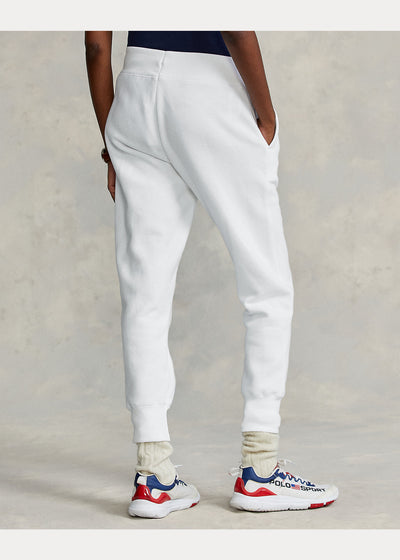 Ralph Lauren Fleece Παντελόνι Φόρμας | Λευκό