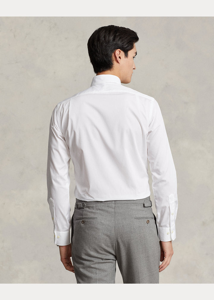 Ralph Lauren Slim Fit Υποκάμισο Ποπλίνα | Λευκό