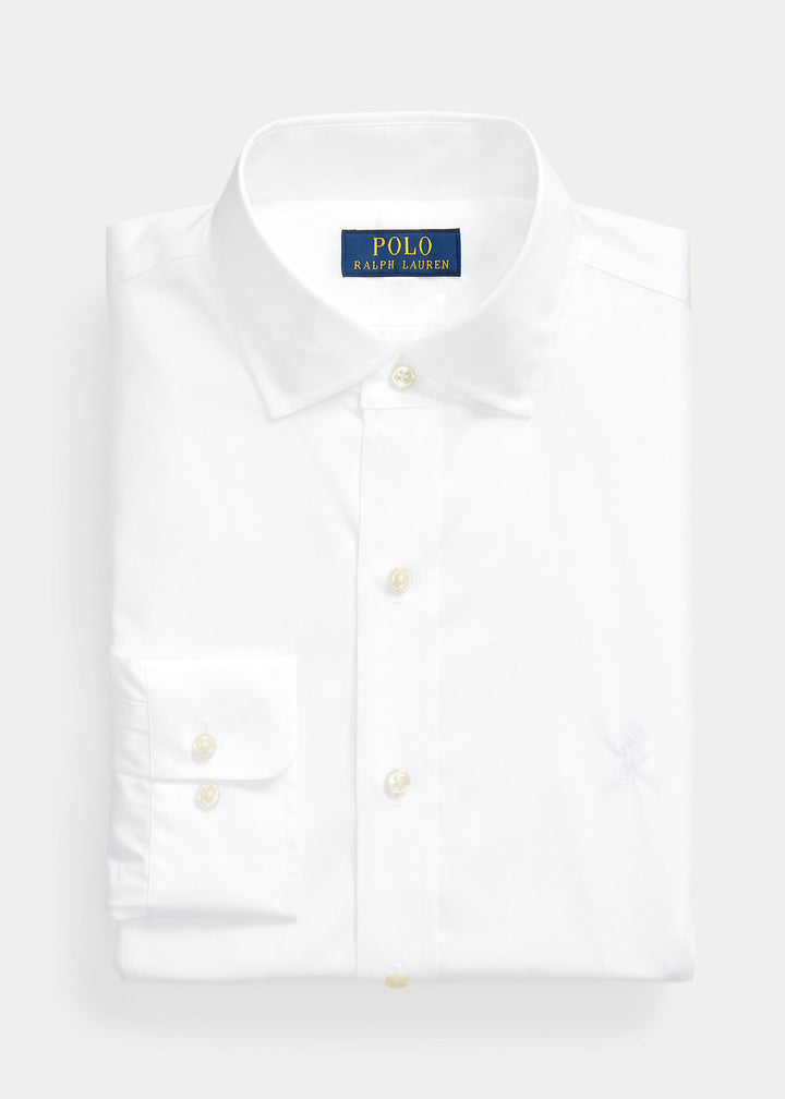 Ralph Lauren Slim Fit Υποκάμισο Ποπλίνα | Λευκό