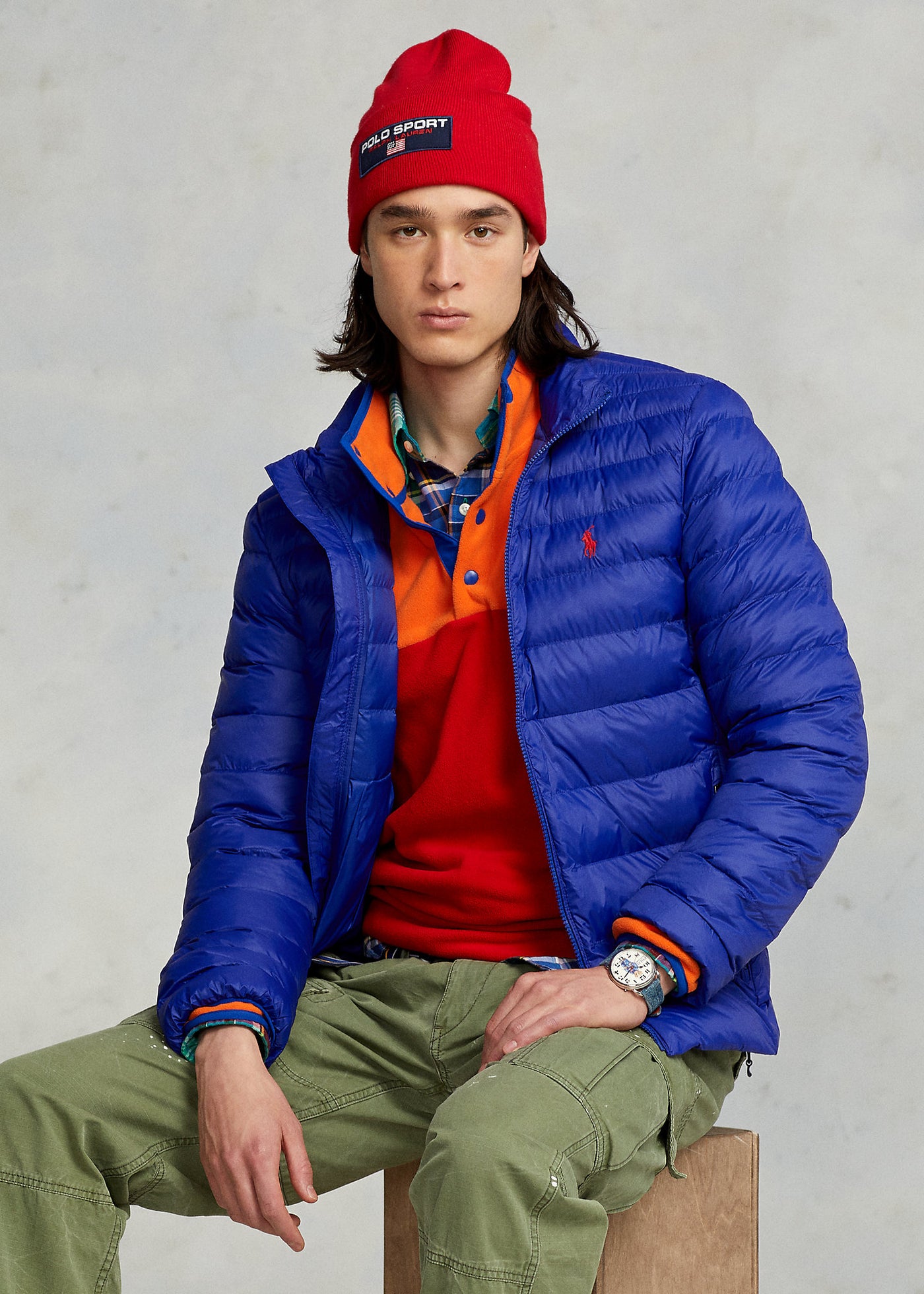 Ralph Lauren Μπουφάν με Θήκη | Ρουά