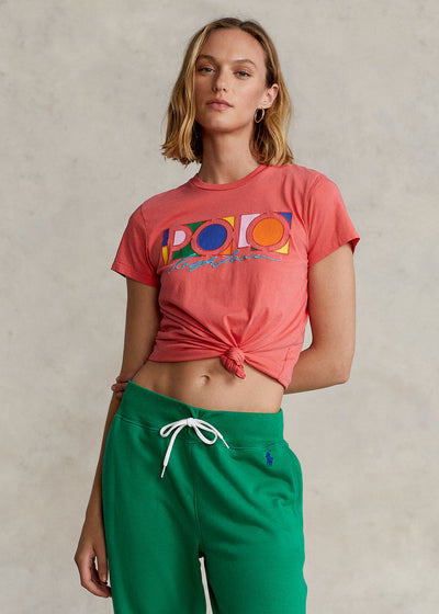 Ralph Lauren T-shirt με Kεντημένο Λογότυπο | Κόκκινο