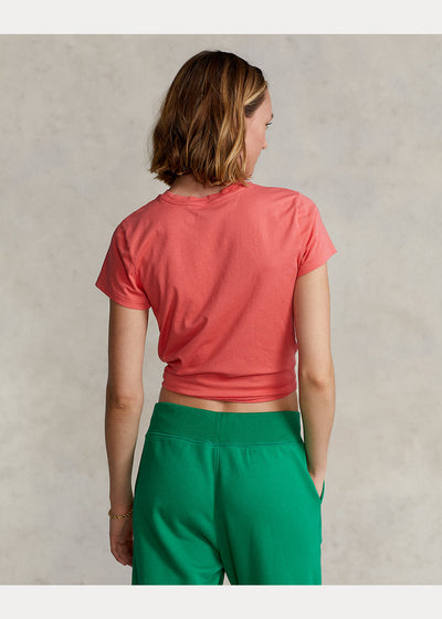 Ralph Lauren T-shirt με Kεντημένο Λογότυπο | Κόκκινο