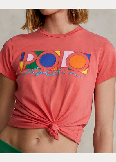 Ralph Lauren T-shirt με Kεντημένο Λογότυπο | Κόκκινο