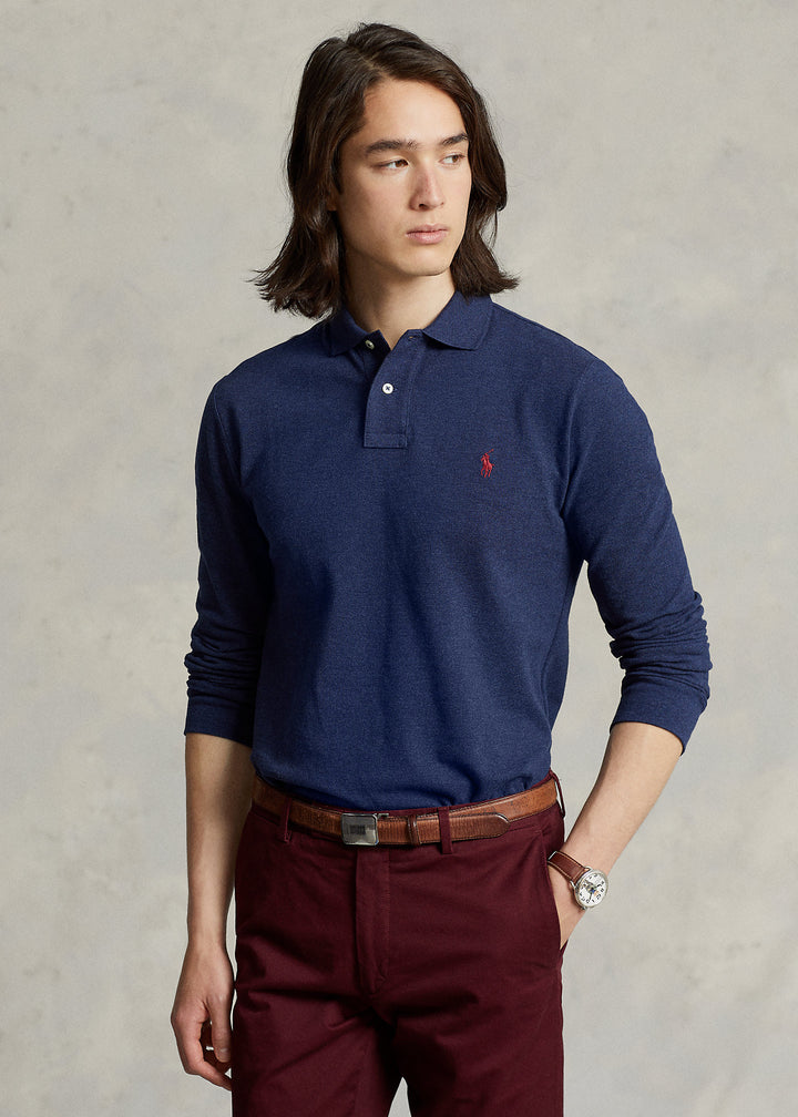Ralph Lauren Custom Slim Fit Πόλο | Spring Μπλε