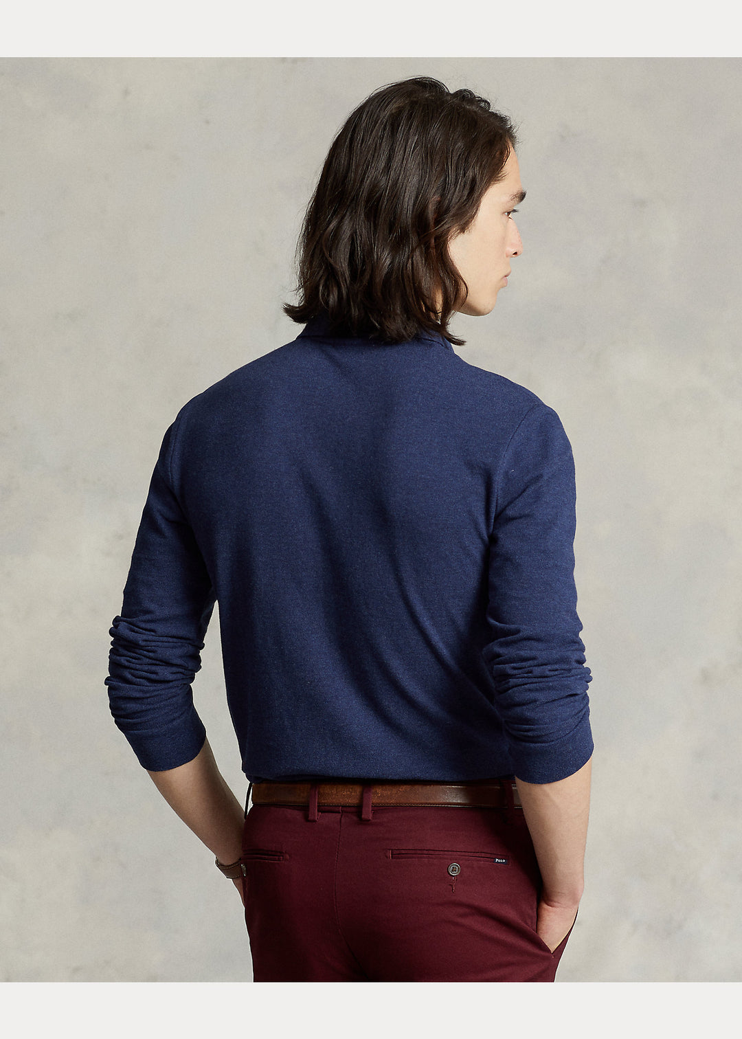 Ralph Lauren Custom Slim Fit Πόλο | Spring Μπλε