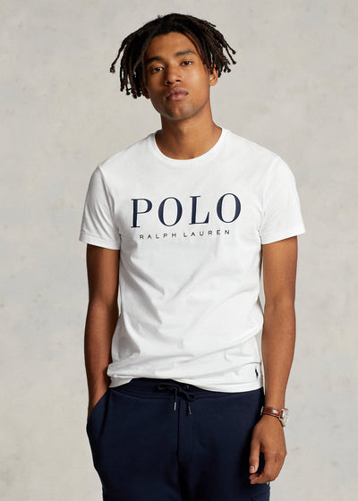 Ralph Lauren Custom Slim Fit Τζέρσει T-Shirt | Λευκό